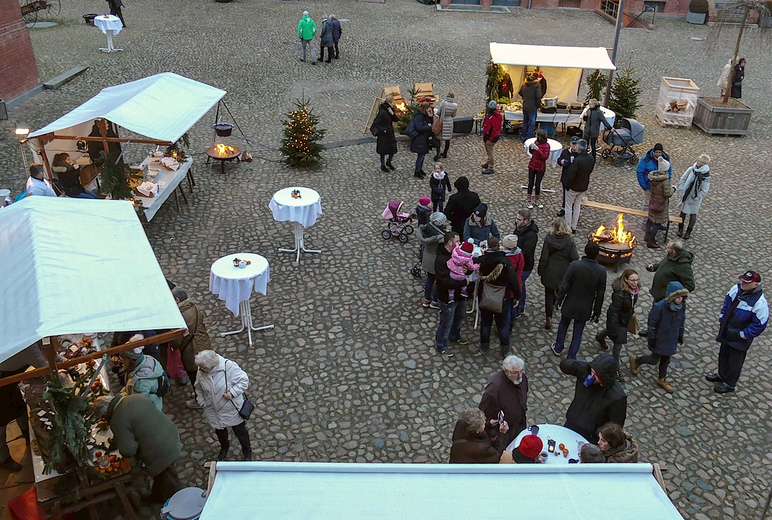 Weihnachtsmarkt auf der Eventlocation Landgut Stober